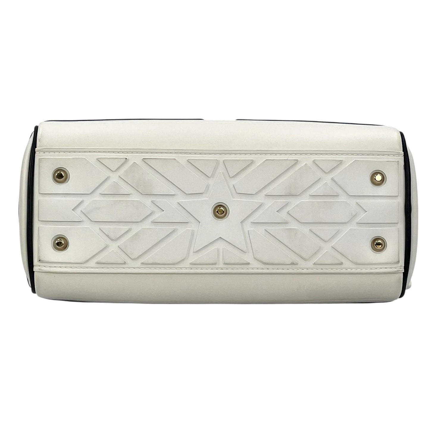 Dior Vibe Medium Bowling Bag Handbag/Shoulder Bag - White 