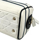 Dior Vibe Medium Bowling Bag Handbag/Shoulder Bag - White 