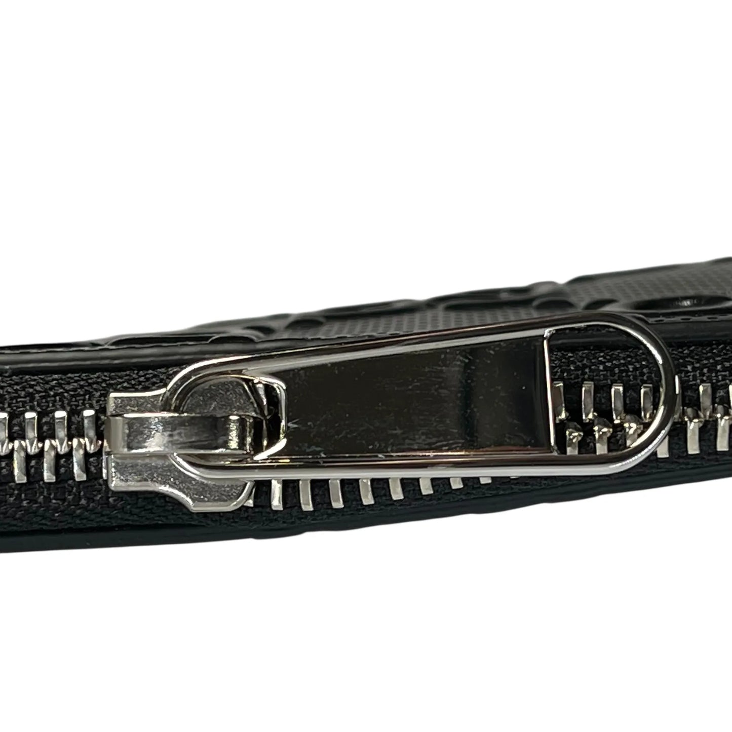 GUCCI GG Imprime Leather Clutch Bag/Wallet - Black 