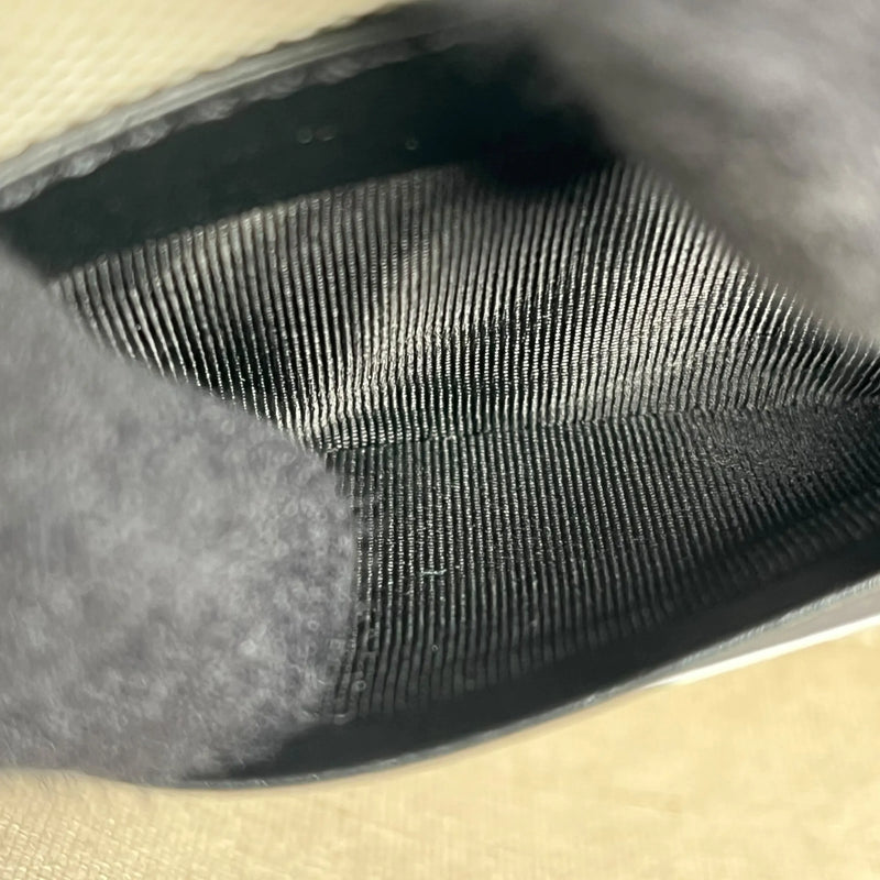 GUCCI GG Imprime Leather Clutch Bag/Wallet - Black 