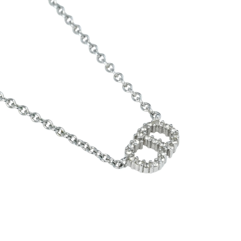 Dior Clair D Lune Rhinestone Necklace - Metal 