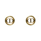 Dior 30 モンテーニュ スタッド ピアス - メタル
