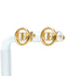 Dior 30 モンテーニュ スタッド ピアス - メタル