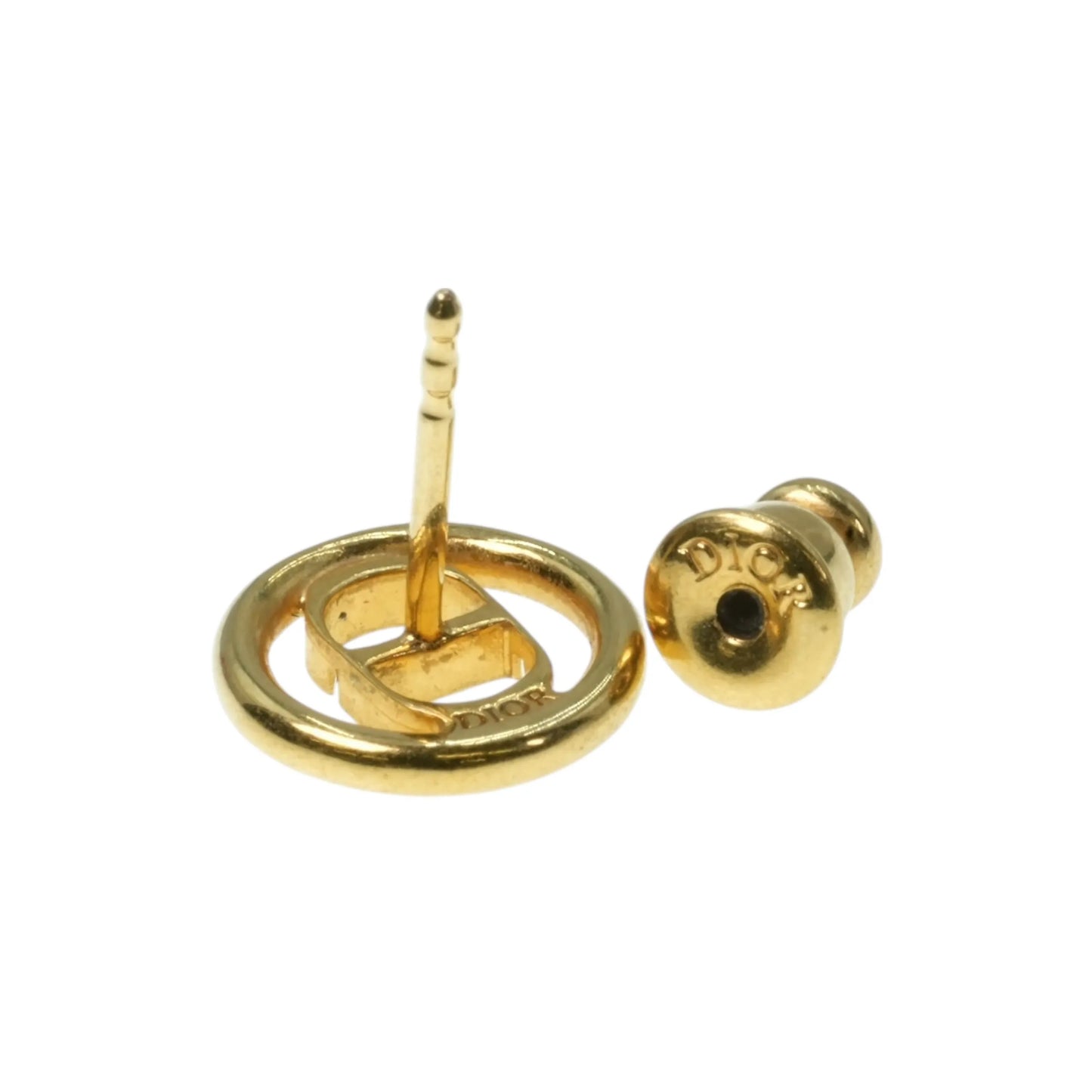 Dior 30 モンテーニュ スタッド ピアス - メタル