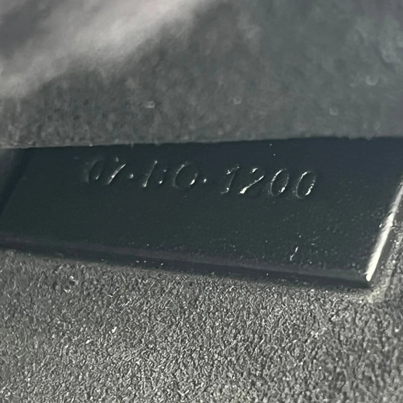 Dior オブリーク キャンバス レザー ボディバッグ ショルダーバッグ - ブラック