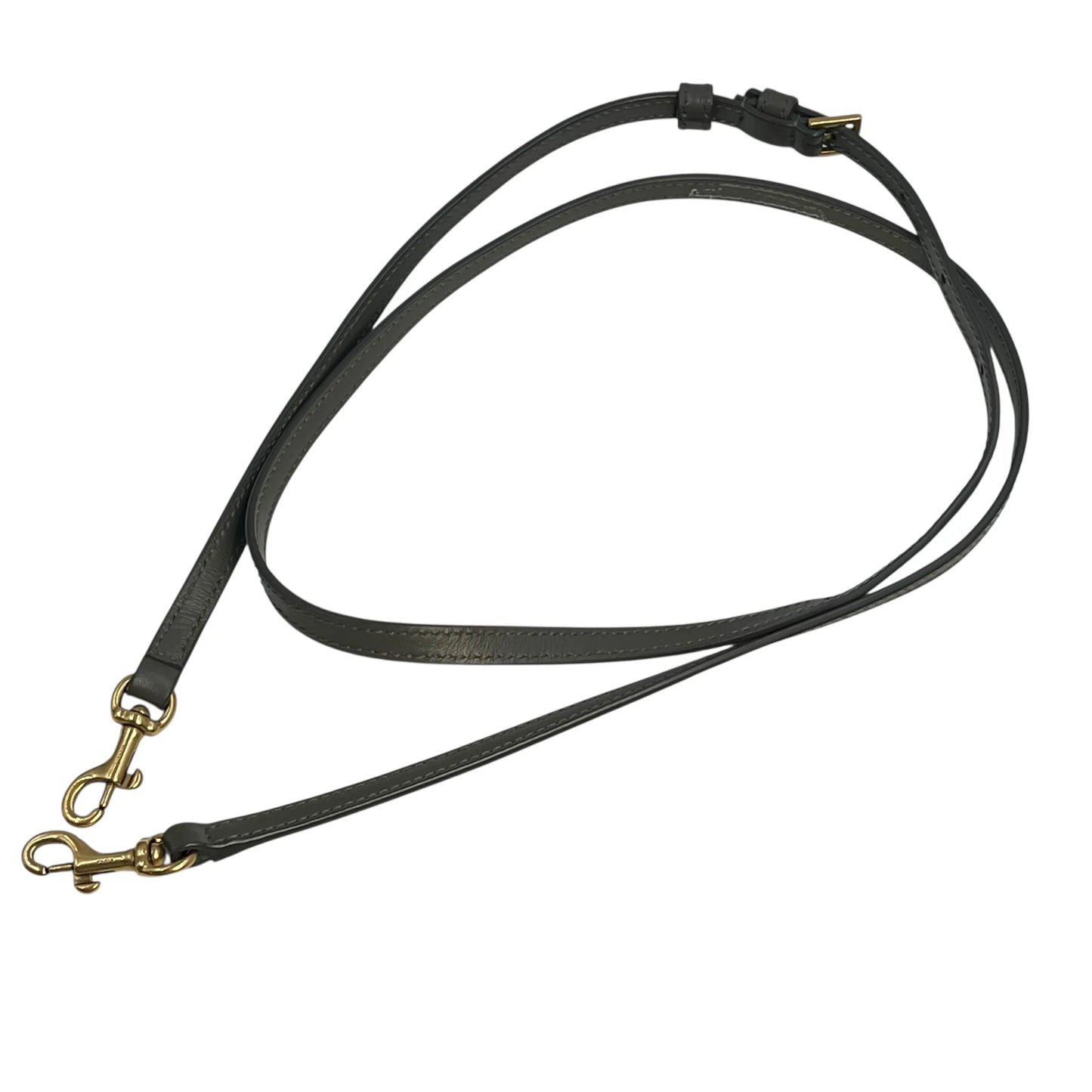 Saint Laurent ルル レザー ショルダーバッグ - グレー