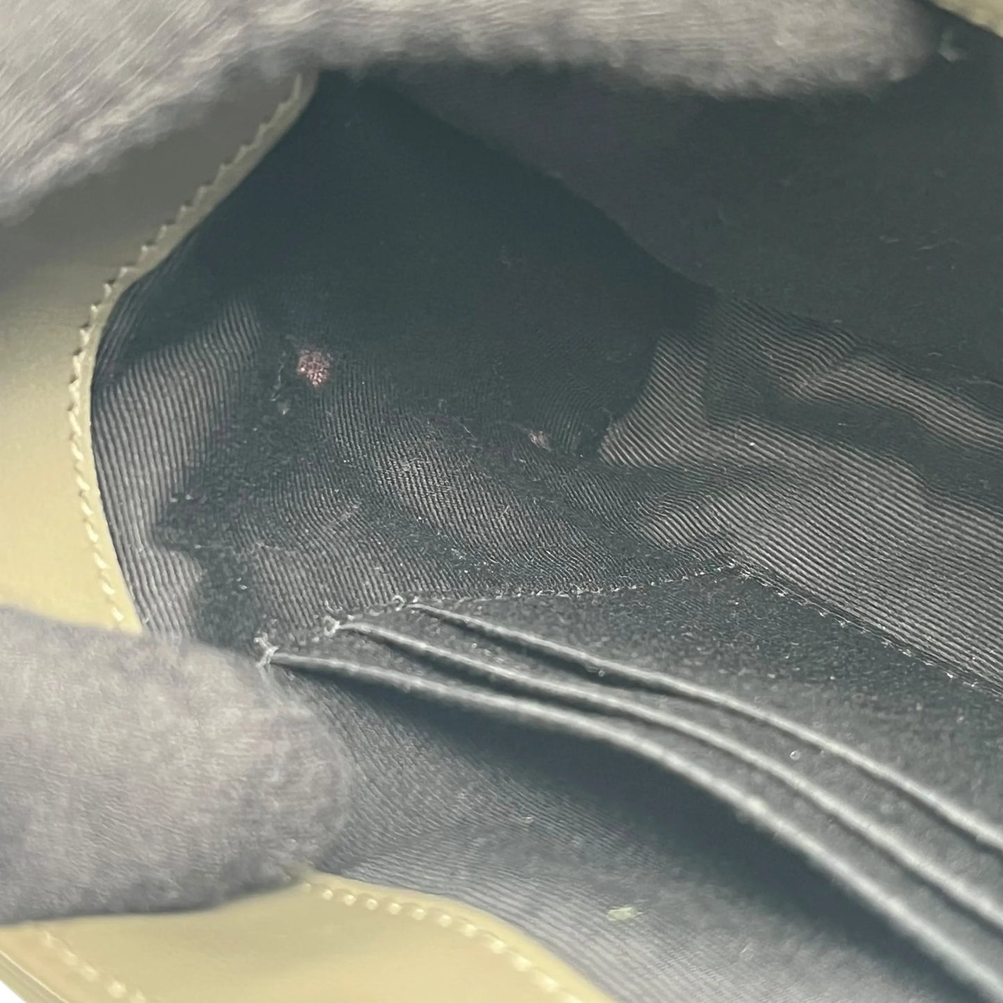 Saint Laurent ルル レザー ショルダーバッグ - グレー