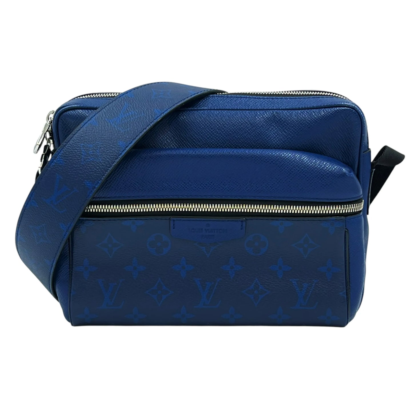 Louis Vuitton Taigarama Outdoor Messenger PM Shoulder Bag/Body Bag - Blue 