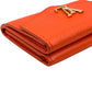 Louis Vuitton Portefeuille Rock Mini Tri-fold Compact Wallet - Orange 