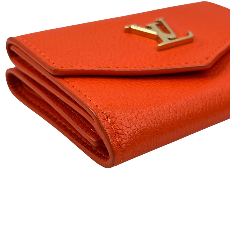 Louis Vuitton Portefeuille Rock Mini Tri-fold Compact Wallet - Orange 