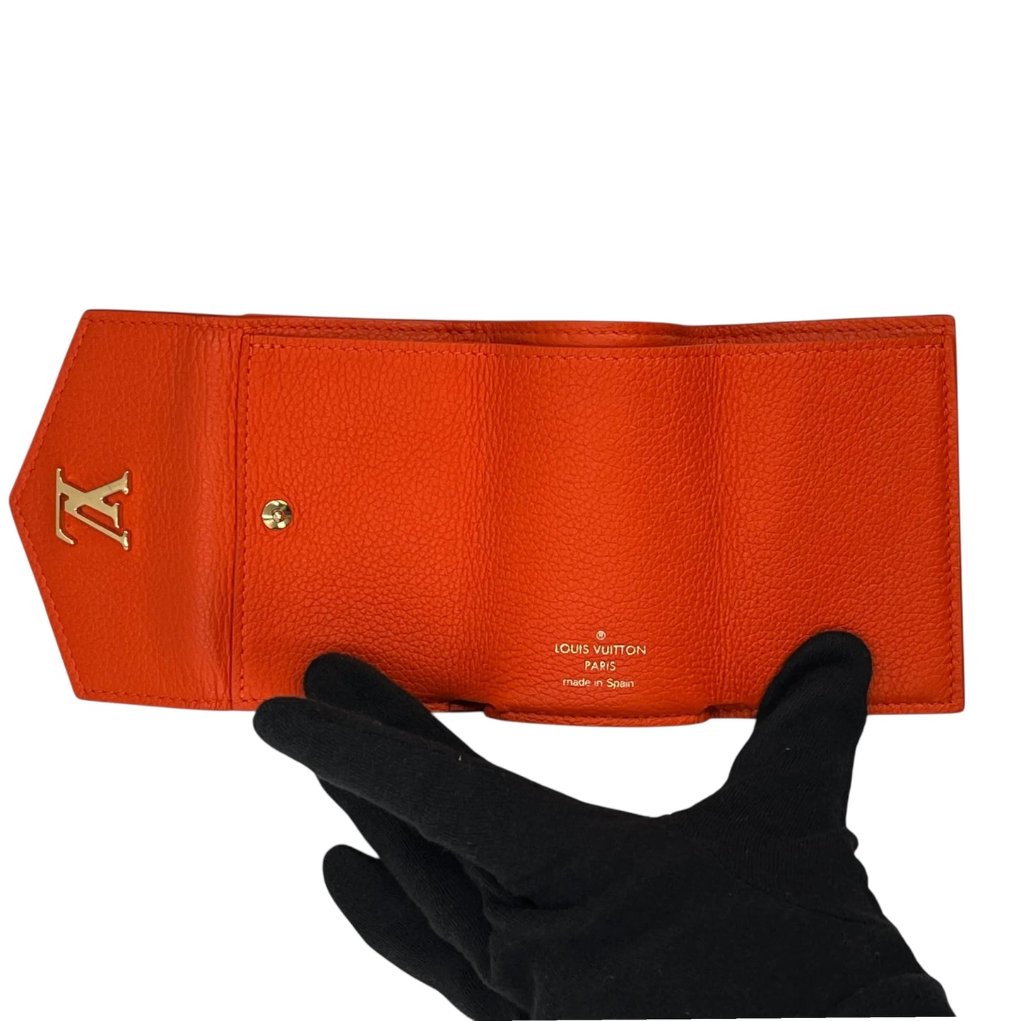 Louis Vuitton Portefeuille Rock Mini Tri-fold Compact Wallet - Orange 