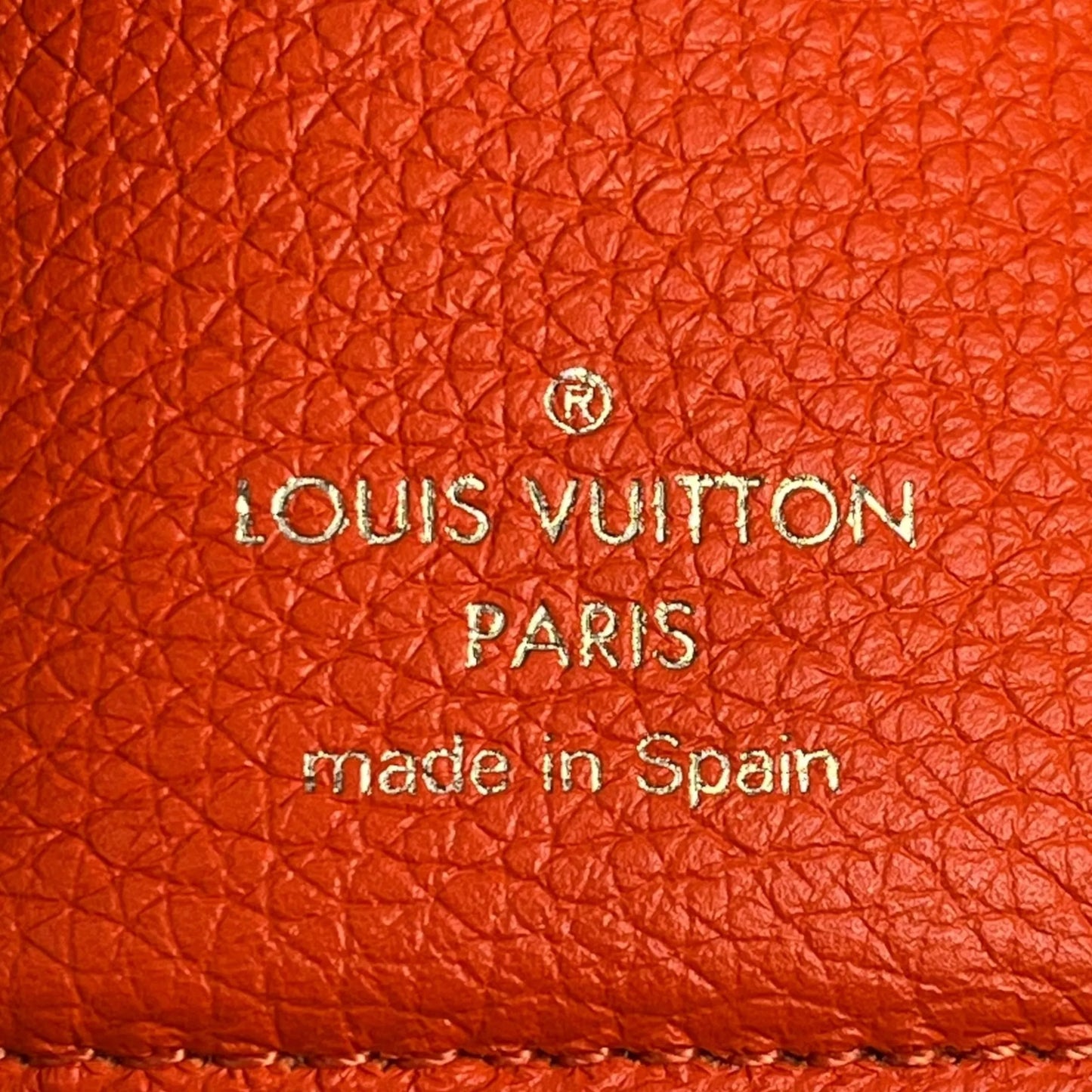 Louis Vuitton Portefeuille Rock Mini Tri-fold Compact Wallet - Orange 
