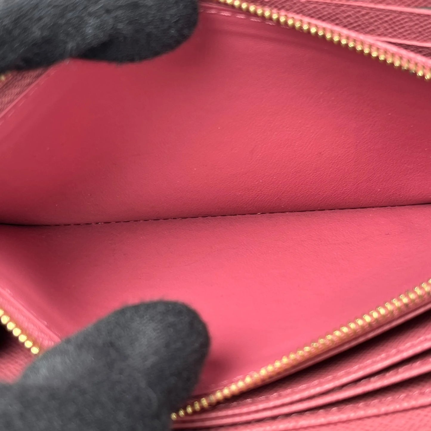 Louis Vuitton Monogram Jacquard Denim Long Wallet - Pink 