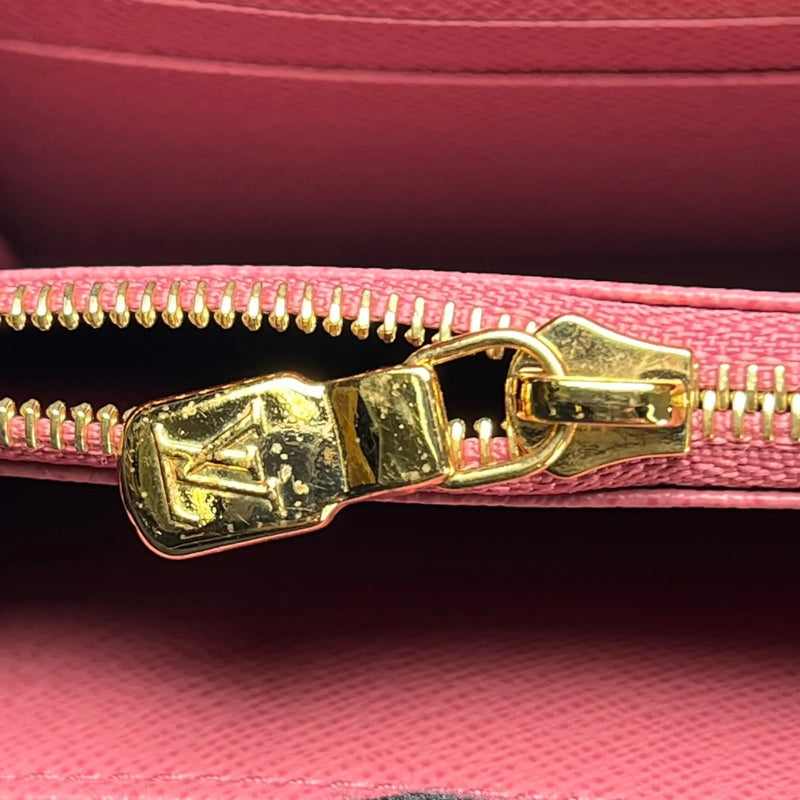 Louis Vuitton Monogram Jacquard Denim Long Wallet - Pink 