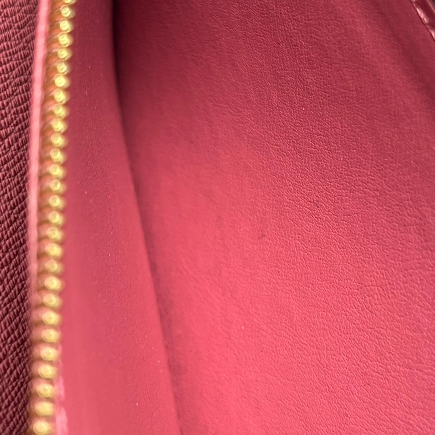 Louis Vuitton Monogram Jacquard Denim Long Wallet - Pink 