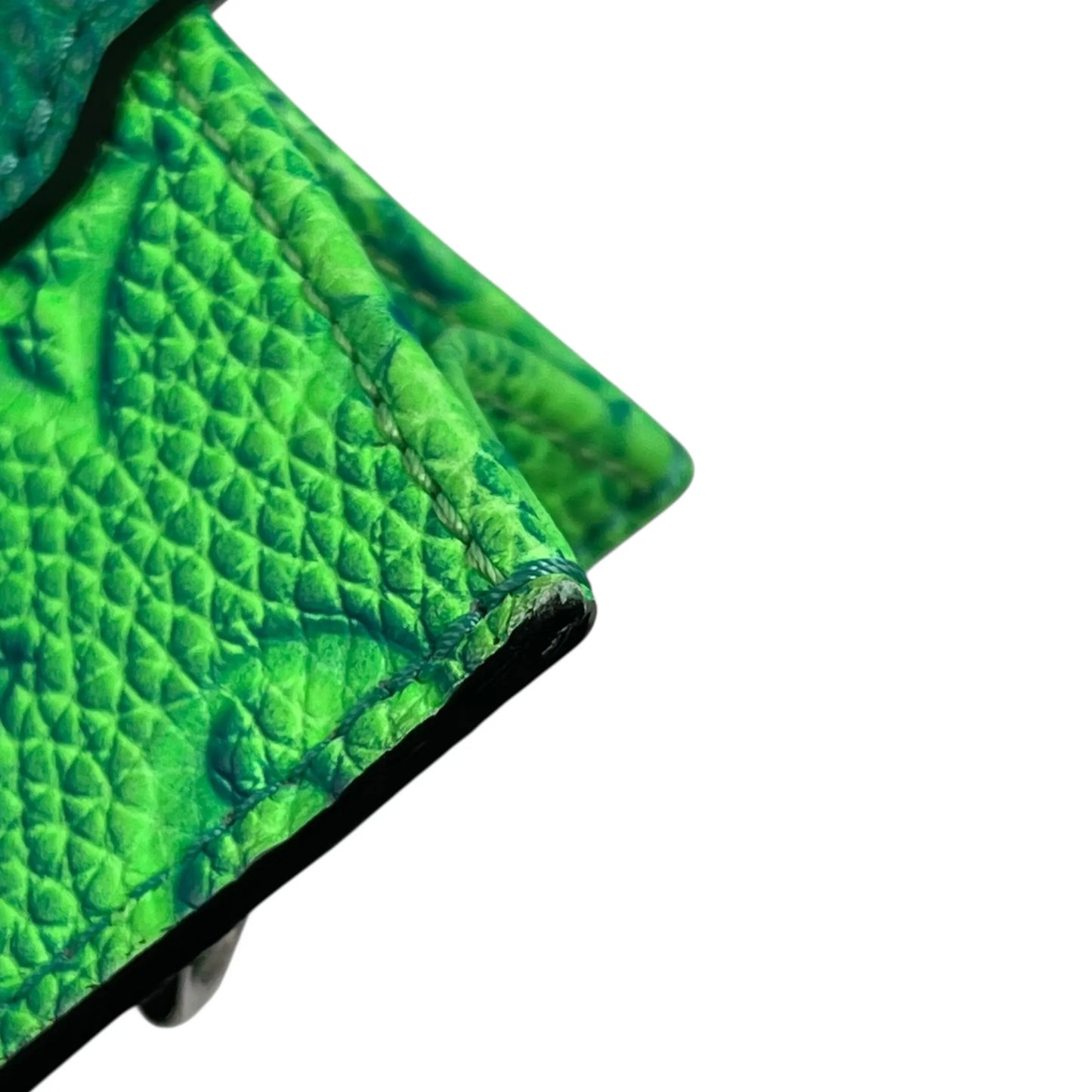 Louis Vuitton サックプラXS トリヨンレザー ハンドバッグ - グリーン × ブルー