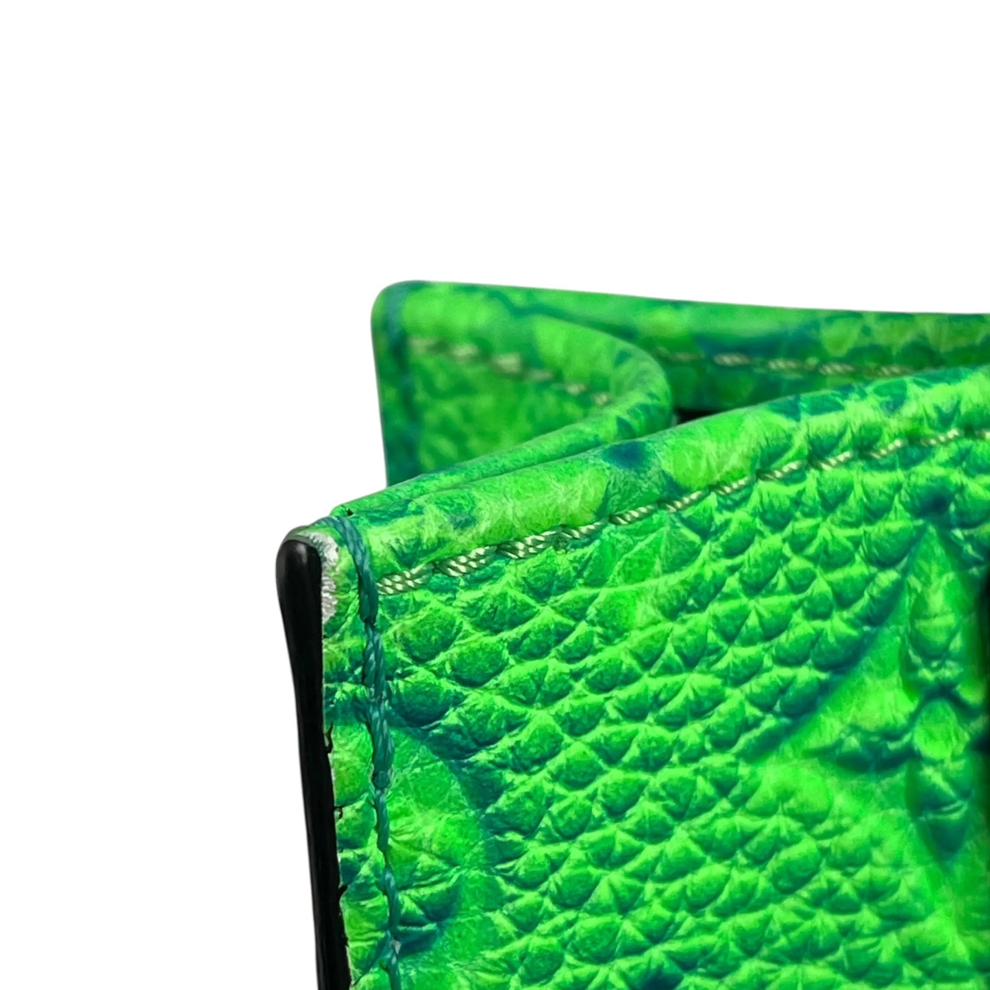 Louis Vuitton サックプラXS トリヨンレザー ハンドバッグ - グリーン × ブルー