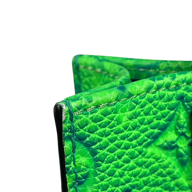 Louis Vuitton サックプラXS トリヨンレザー ハンドバッグ - グリーン × ブルー