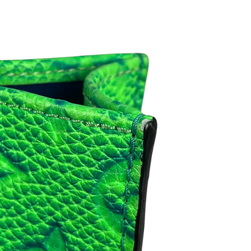 Louis Vuitton サックプラXS トリヨンレザー ハンドバッグ - グリーン × ブルー