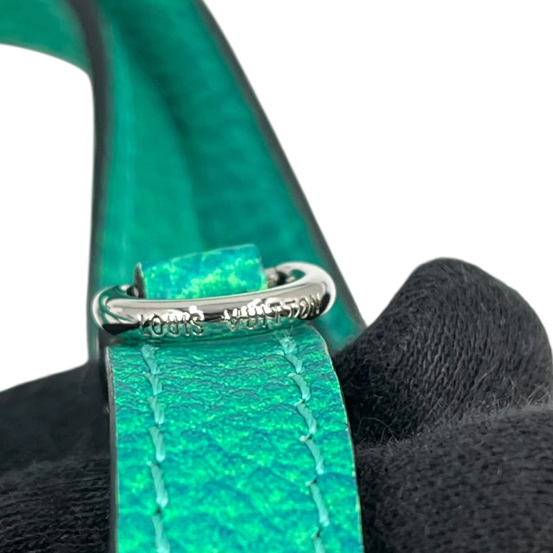 Louis Vuitton サックプラXS トリヨンレザー ハンドバッグ - グリーン × ブルー