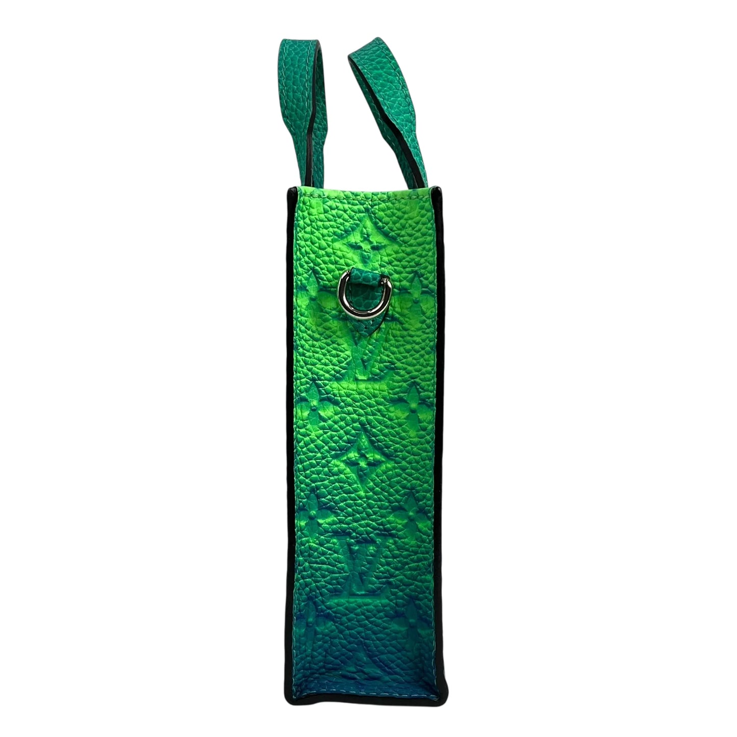 Louis Vuitton サックプラXS トリヨンレザー ハンドバッグ - グリーン × ブルー