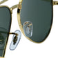 Ray-Ban Gold Frame Sunglasses - Gold - 34044 