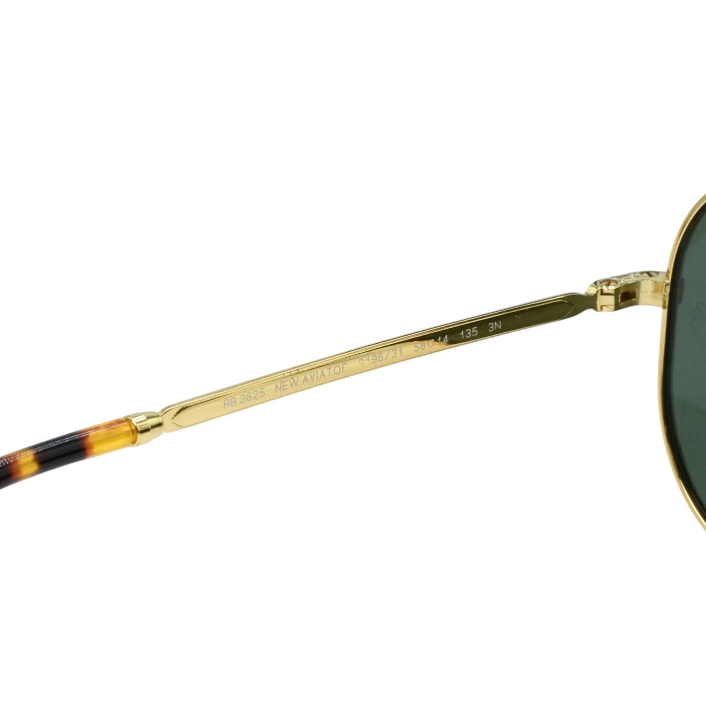 Ray-Ban Gold Frame Sunglasses - Gold - 34044 