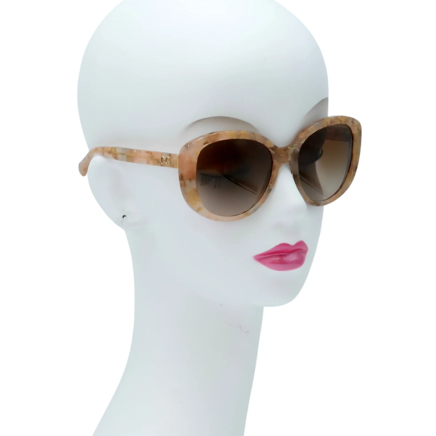 DOLCE &amp; GABBANA Beige Frame Sunglasses - Beige - 34065 