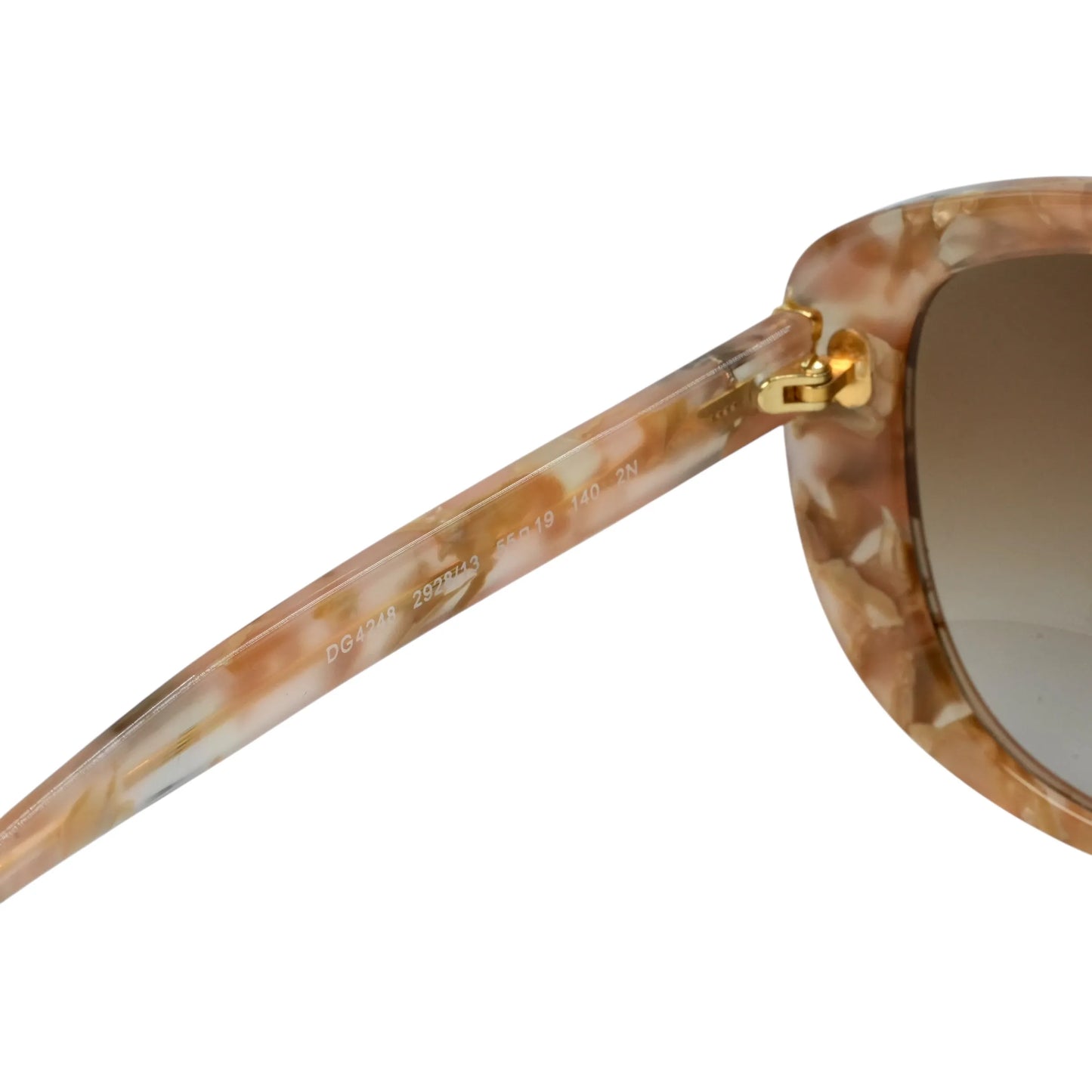 DOLCE &amp; GABBANA Beige Frame Sunglasses - Beige - 34065 