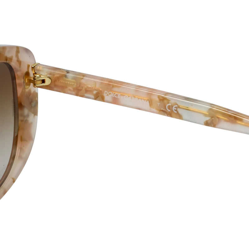 DOLCE &amp; GABBANA Beige Frame Sunglasses - Beige - 34065 