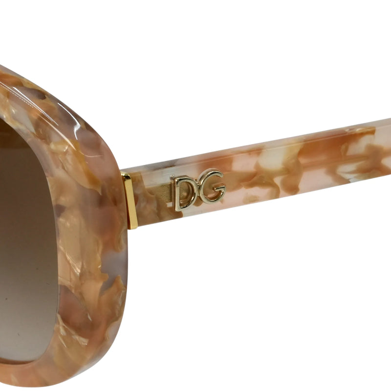DOLCE &amp; GABBANA Beige Frame Sunglasses - Beige - 34065 