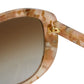 DOLCE &amp; GABBANA Beige Frame Sunglasses - Beige - 34065 