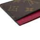 Louis Vuitton Monogram Canvas Porte Carte Sample Card Case - Brown 