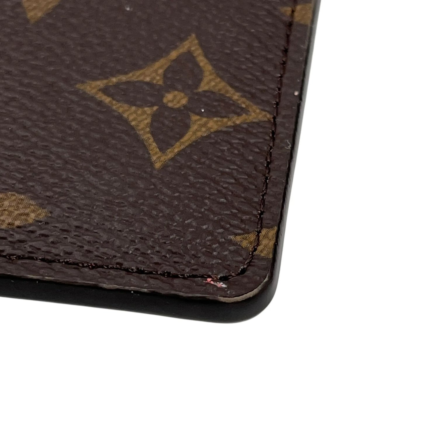 Louis Vuitton Monogram Canvas Porte Carte Sample Card Case - Brown 