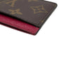 Louis Vuitton Monogram Canvas Porte Carte Sample Card Case - Brown 