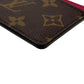 Louis Vuitton Monogram Canvas Porte Carte Sample Card Case - Brown 