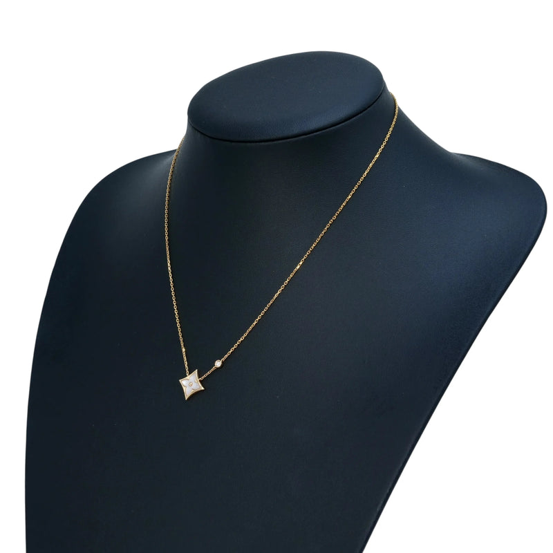 Louis Vuitton スター ブロッサムBB 1PD ネックレス - 18KPG