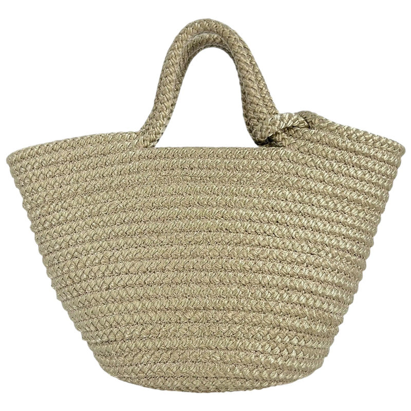 Balenciaga Ibiza Small Basket Handbag - Beige 
