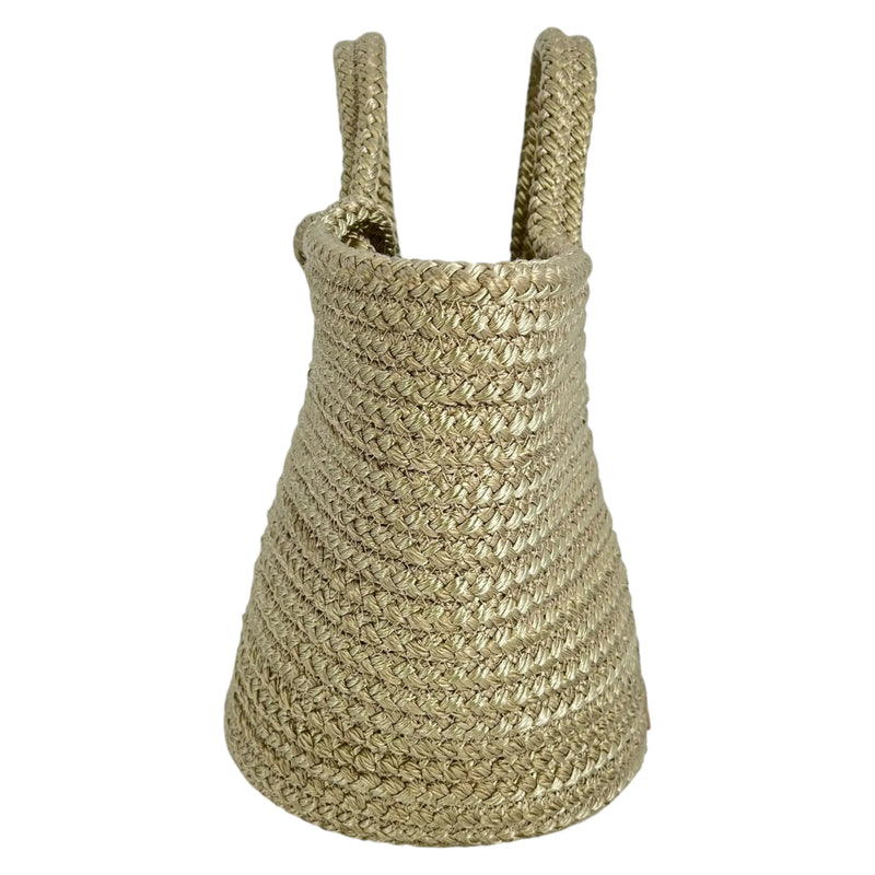 Balenciaga Ibiza Small Basket Handbag - Beige 