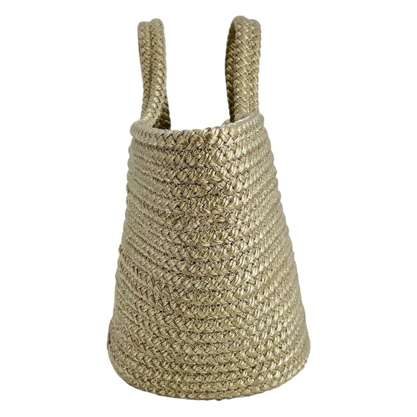 Balenciaga Ibiza Small Basket Handbag - Beige 