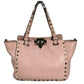 Valentino ガラヴァーニ ロックスタッズ ハンドバッグ ショルダーバッグ - ピンク