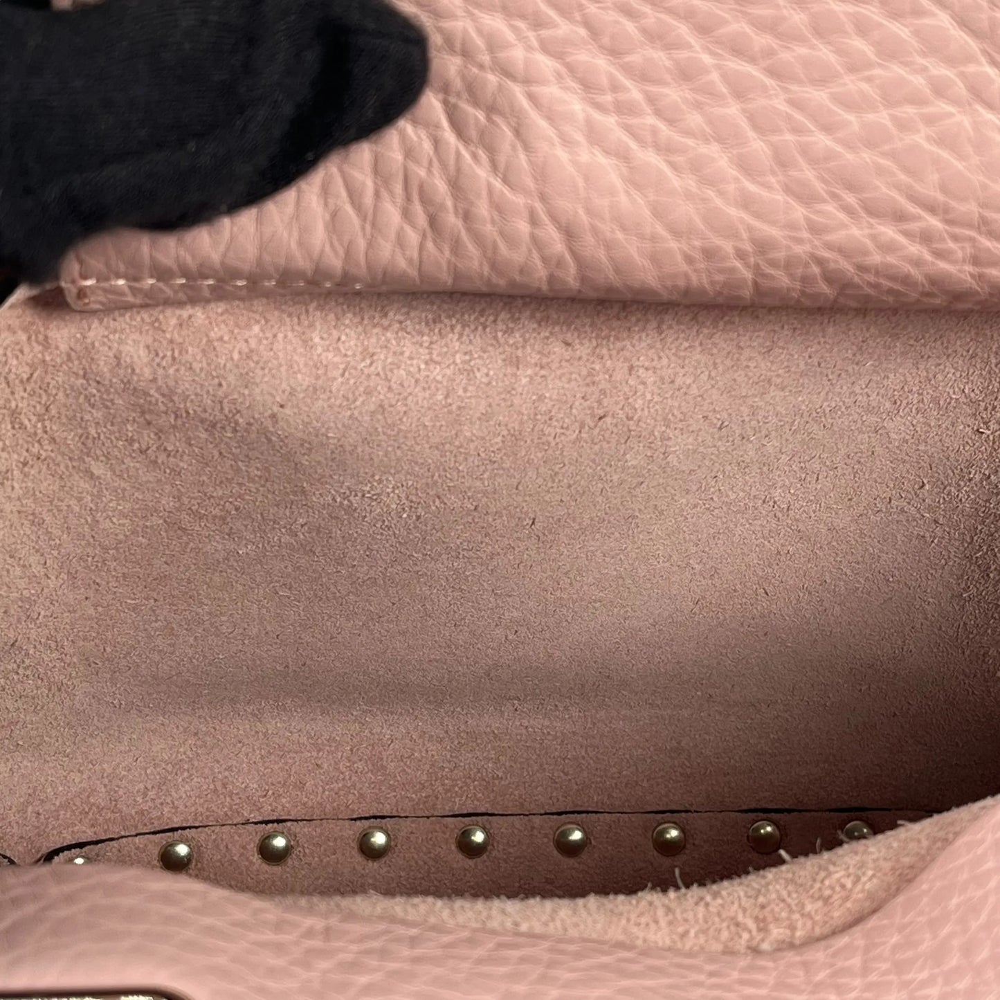 Valentino ガラヴァーニ ロックスタッズ ハンドバッグ ショルダーバッグ - ピンク