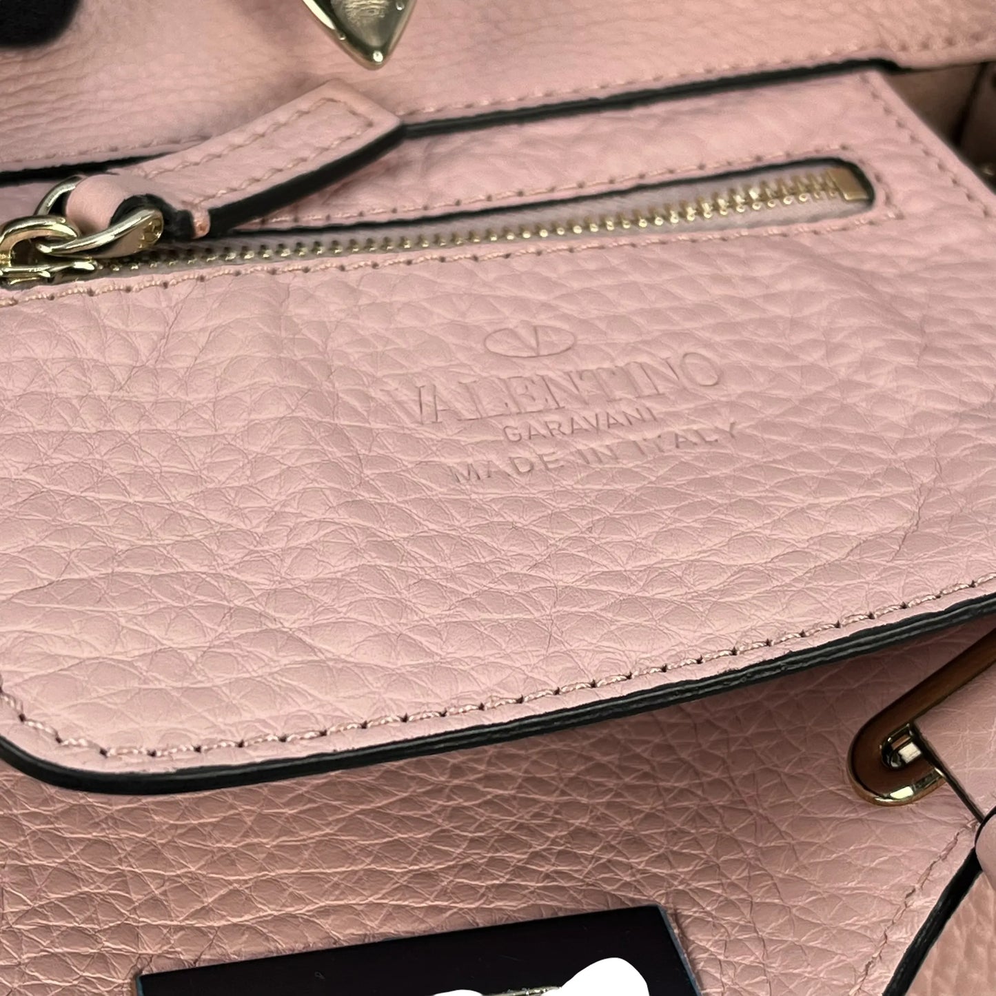 Valentino ガラヴァーニ ロックスタッズ ハンドバッグ ショルダーバッグ - ピンク