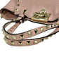 Valentino ガラヴァーニ ロックスタッズ ハンドバッグ ショルダーバッグ - ピンク