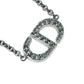 Dior Petty CD Rhinestone Necklace - Metal - 34224 