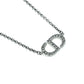 Dior Petty CD Rhinestone Necklace - Metal - 34224 
