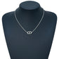 Dior Petty CD Rhinestone Necklace - Metal - 34224 