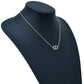 Dior Petty CD Rhinestone Necklace - Metal - 34224 