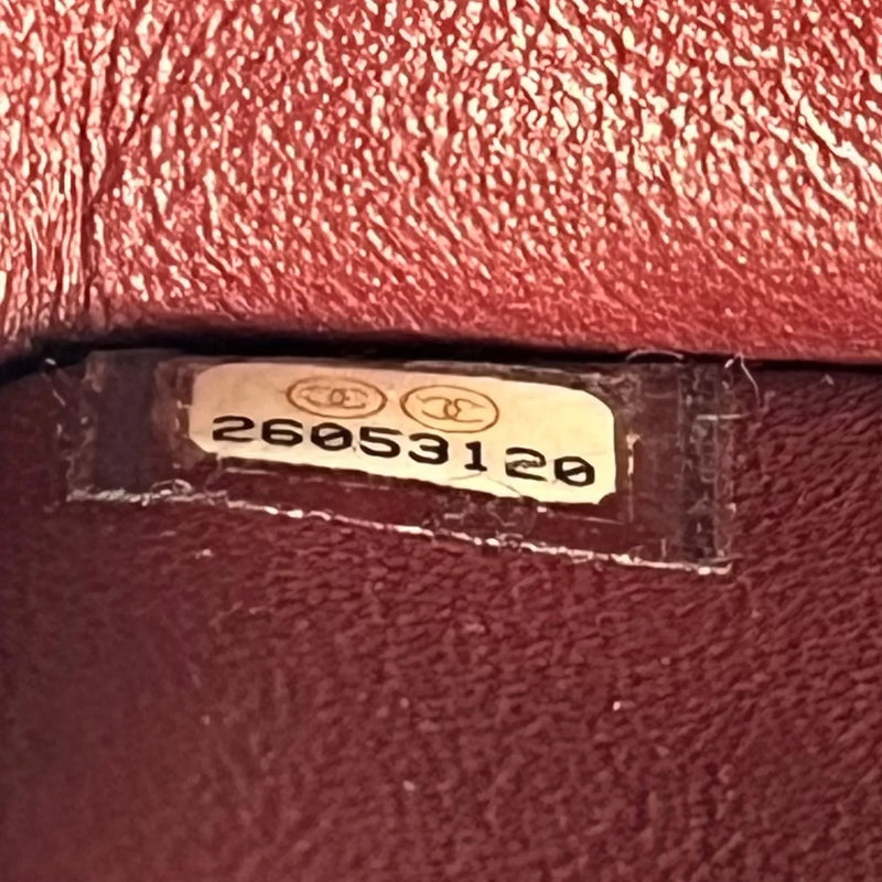 CHANEL Matelassé Wool Paris-Hamburg 2018-2019 Collection Mini Shoulder Bag - Navy 