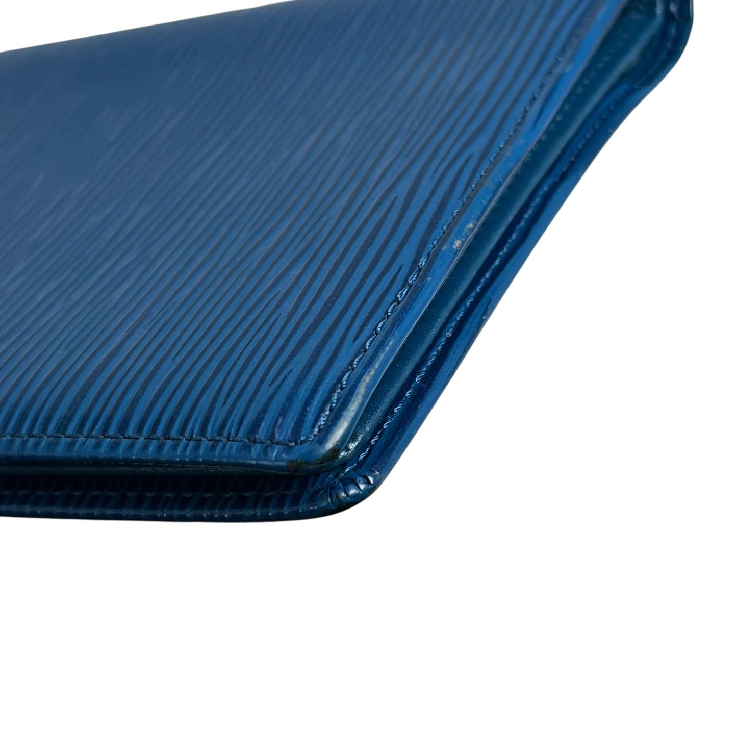 Louis Vuitton エピ レザー ポルトフォイユ カードケース - ブルー